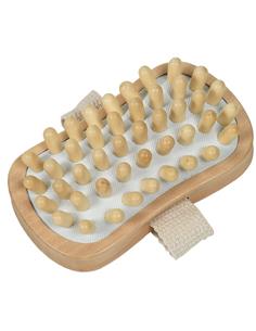 Βούρτσα μασαζ bamboo 7.5x14cm