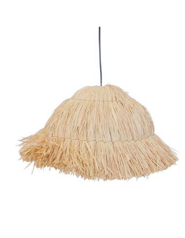 Φωτιστικό οροφής Raffia φυσικό Φ37Η25cm