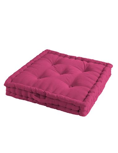 Μαξιλάρι matress βαμβ.60Χ60Χ10 φούξια