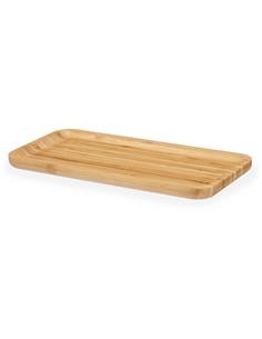 Πιατέλα bamboo φυσικό 30x15cm