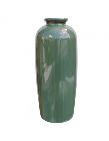 Βάζο γυάλ.recycled πράσινο γαλακτ. Η70cm