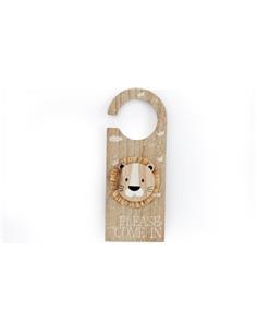 Διακοσμ.πόρτας LION ξυλ.23Χ8,5