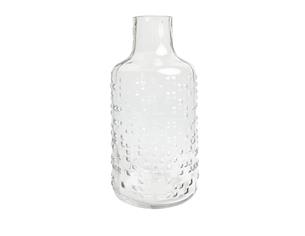 Βάζο γυαλ. διάφανο Φ15,5Η30cm