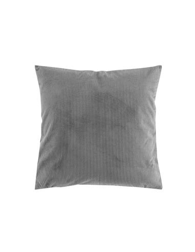 Μαξιλάρι βελούδινο γκρι 40x40cm