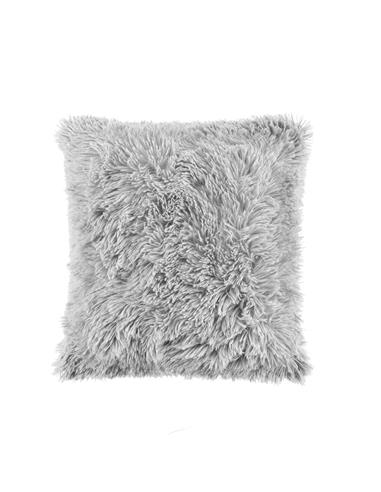Μαξιλάρι γκρι γούνα 40x40cm