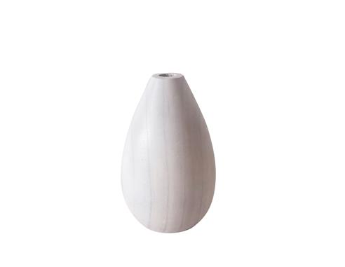Βάζο mango λευκό Φ14Η23cm