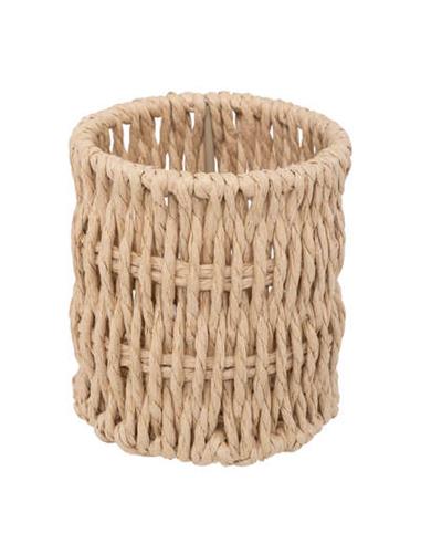Ποτήρι αποθ.γραφείου τεχνητή RAFFIA...