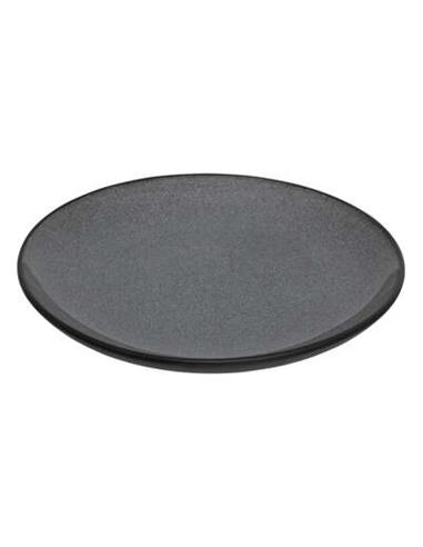 Πιάτο πορσ. STONEWARE γκρι σκούρο Φ27 cm