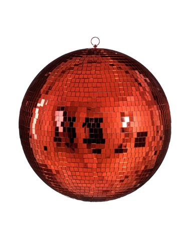 Μπάλα disco mirror κόκκινη 50εκ.