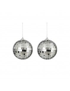 Μπάλα  Disco Mirror ασημι...