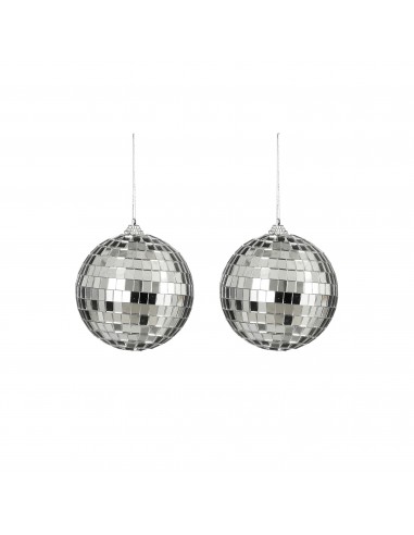 Μπάλα  Disco Mirror ασημι Φ10cm  σ/2