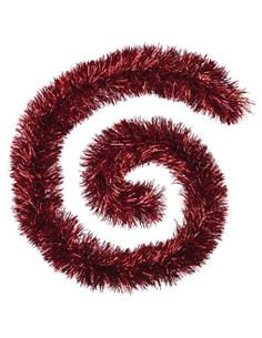 Γιρλάντα Tinsel κόκκινο Φ8...