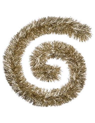 Γιρλάντα Tinsel χρυσή Φ8Η150cm