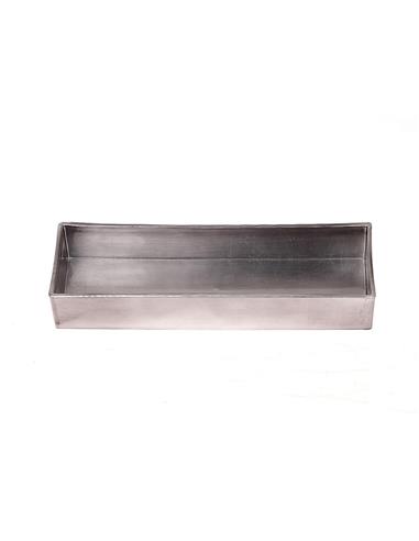 Δίσκος μελαμ.ασημί σκ. 32Χ10,5Η5cm