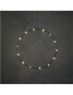 Στεφάνι μαύρο με 15LED...
