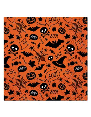 Χαρτοπετσέτες Halloween 33x33cm σετ20τμχ