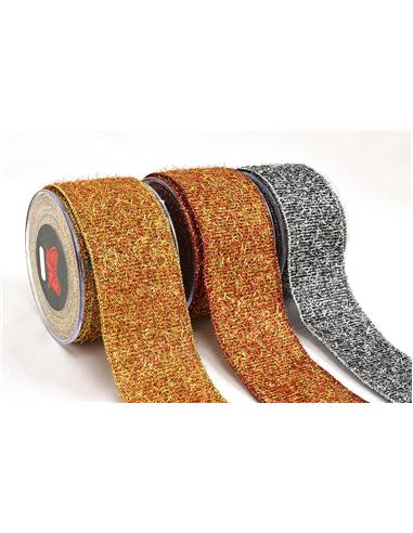 METALIC FIBERS RIBBON 4,5cmX9m