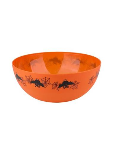 Μπωλ Halloween πορτοκαλί Φ25Η10,5cm