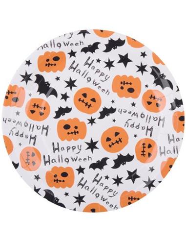 Πιάτο Halloween 6τεμ Φ18cm
