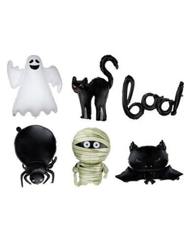 Μπαλόνια Halloween 6σχέδια 15Χ20Χ0,5cm
