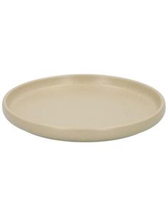 Πιάτο γλυκού μπεζ Stoneware...