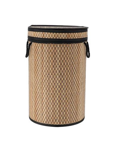 Καλάθι απλύτων bamboo φυσικό/μαύρο...