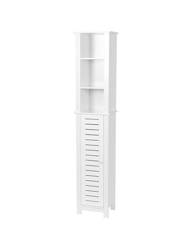 Ντουλάπι κολώνα MDF λευκή  26Χ35Χ173cm