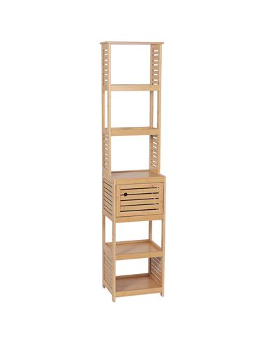 Ντουλάπι κολώνα MDF φυσικό  30Χ38Χ170cm