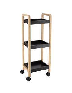 Ραφιέρα bamboo/mdf 3 ράφια...