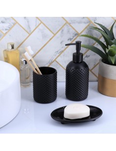 Dispenser γυαλ.μαύρο dots... 2