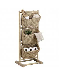 Ραφιέρα bamboo/3καλάθια... 2