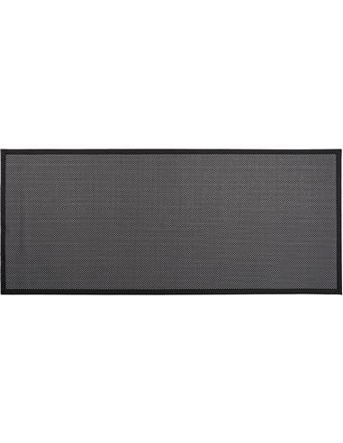 Χαλί κουζίνας Vinyl Black/Silver...