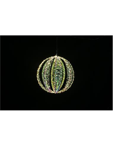 Μπάλα συρμ.κρεμ.ιριζε 300 LED/240V...