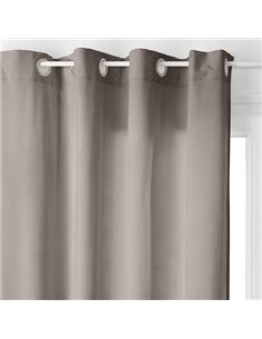 Κουρτίνα taupe  140Χ260