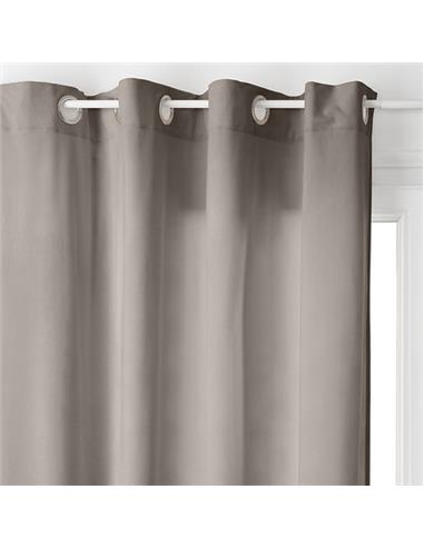 Κουρτίνα taupe  140Χ260