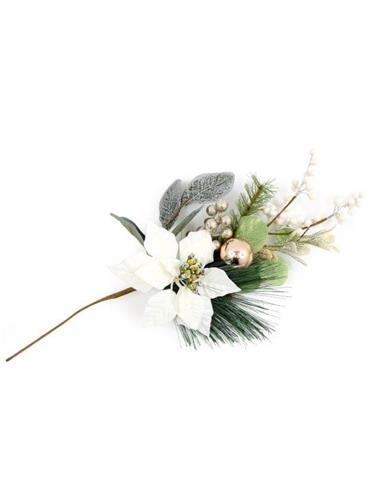 Κλαδί λευκο αλεξανδρινό Η58cm