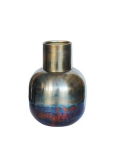 Βάζο μεταλλικό bronze Φ21Η29cm