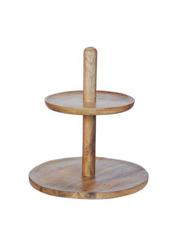 Δίσκος σερβ.mango 2οροφος  Φ30 Η42cm