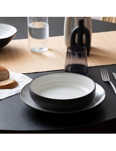 Πιάτο βαθύ STONEWARE άσπρο... 2