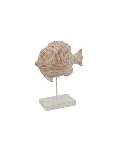 Ψάρι σε βάση φυσικό 20x8x25,5cm