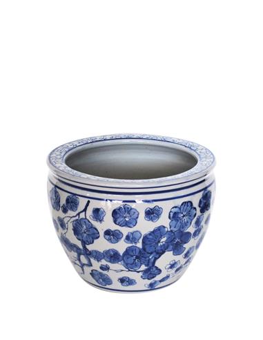 Κασπώ blue porc.flower 25.5x19cm