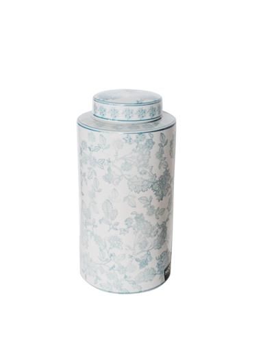 Ποτίς celadon green porc.flower 20Χ40cm
