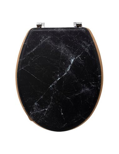 Καπάκι τουαλέτας marble μαύρο...
