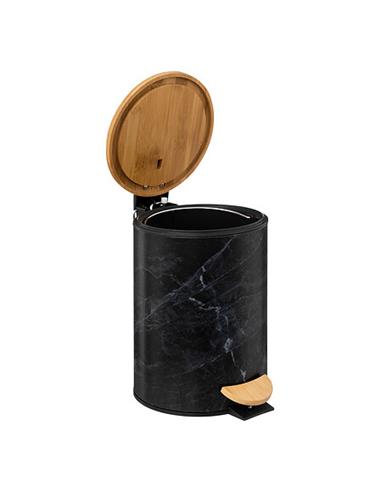 Κάδος απορριμάτων  black marble 3LT...