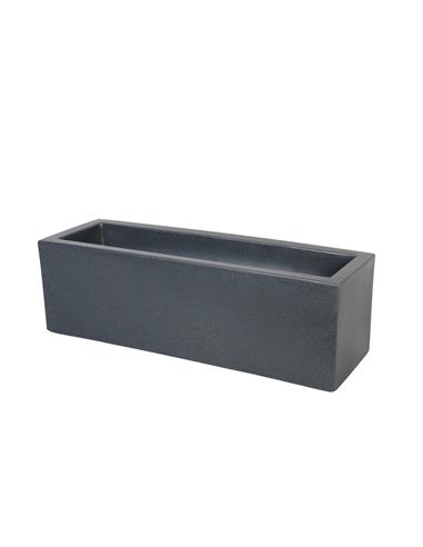 Ζαρντινιέρα CUBE slim ανθρακ.100Χ30Χ50