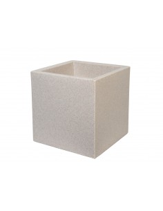 Γλάστρα CUBE stone 60X60X60