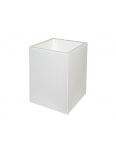 Γλάστρα /κολώνα CUBE λευκή...