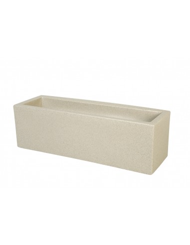 Ζαρντινιέρα CUBE slim rock 100Χ30Χ50