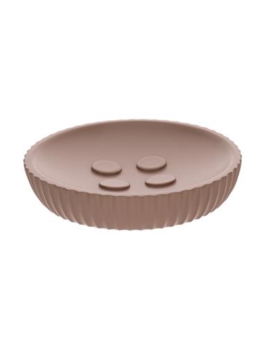Σαπουνοθήκη polyresin ριγέ cappuccino...