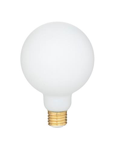 Λάμπα led opaline G95 LED Φ9,5 Η14,5cm